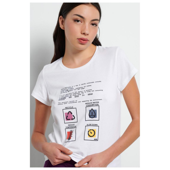 Bodytalk Γυναικεία κοντομάνικη μπλούζα